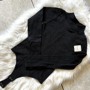 Free people Intimately Long Sleeve Bodysuit